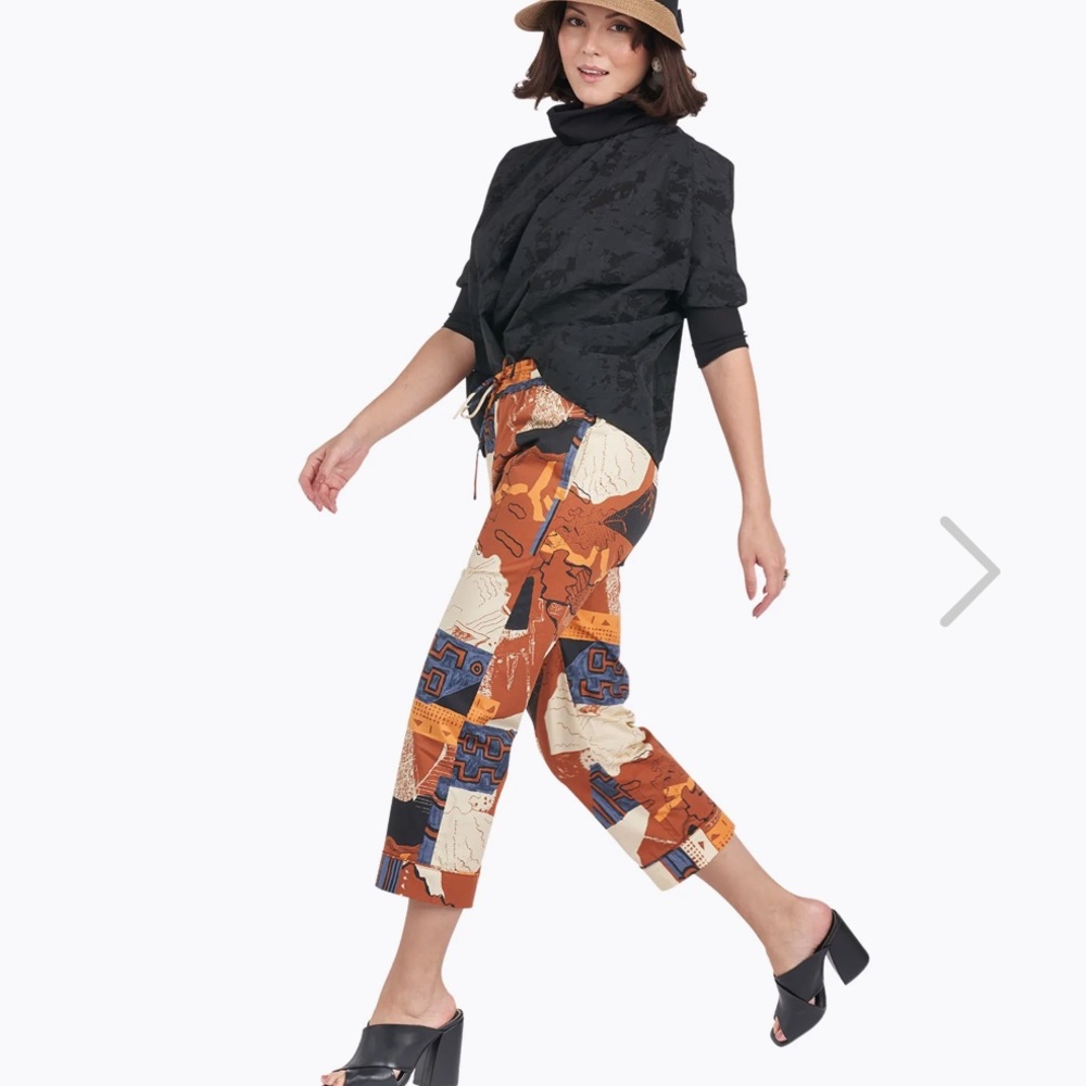 BURU Everyday Pants - Oscar Wilde print - Large